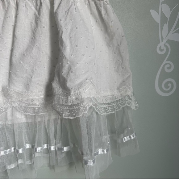 Vintag White A-Line Mini Skirt from Grifflin Paris in size US M - Picture 2 of 6